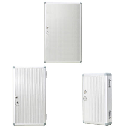 Aluminium Alloy Wall Mounted Key Cabinet Organiser Holder 24 48 96 Position