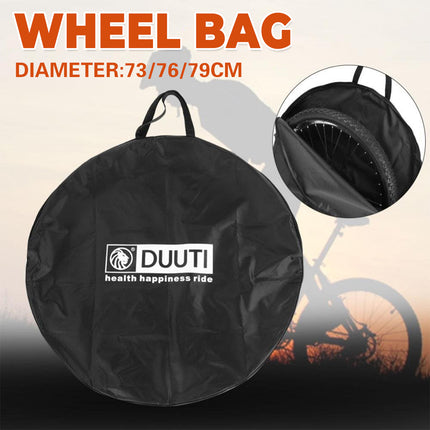 Road Mountain Bike Wheel Bag Wheel Set Pouch Water-Resistant Durable Fabric