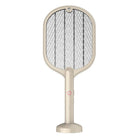 2 In 1 Electric USB Rechargable Racket Fly Swatter Mosquito Insect Killer Zapper - Aimall