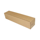 50pcs Long Strip Carton Flat Square Durable Shipping Boxes for Packaging Storage
