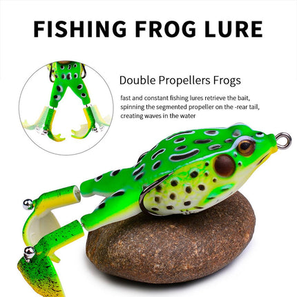 3pcs Spinning Twin Legged Soft Bait Bionic Lure for Fishing Catching Fish