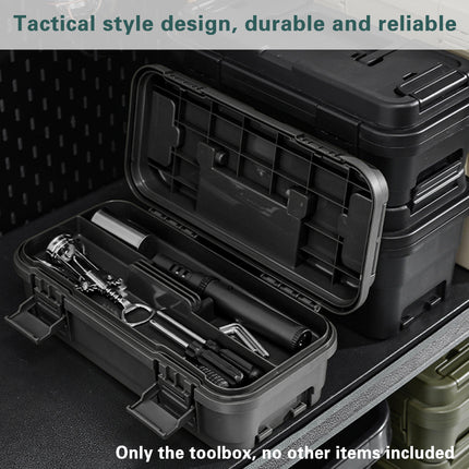 Multi Function Toolbox Household Car Storage Organizer Outdoor Hardware Case