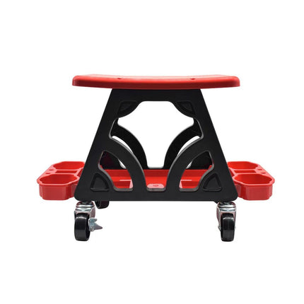 Heavy Duty Car Detailing Stool Chair Auto Workshop Bench with Storage Tray Seat