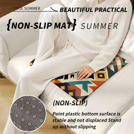 Summer Seat Cushion Soft Long Office Stool Pad Chair Butt Support For Home Use