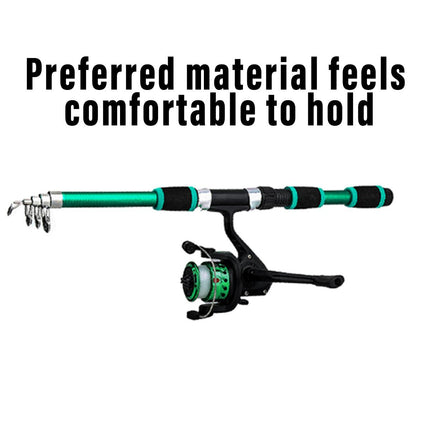 Ultra Short Pocket Portable Fishing Rod Compact Short Rod for Travel Angling