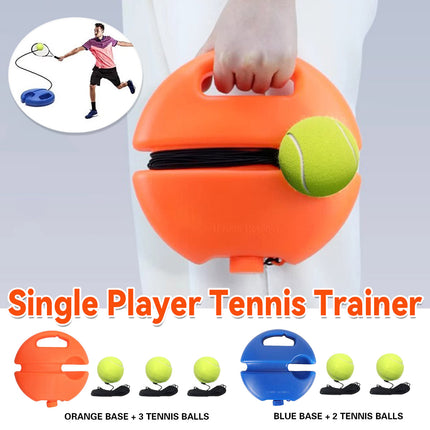 Tennis Trainer Rebound Ball Solo Practice Tool For Beginners And All Ages