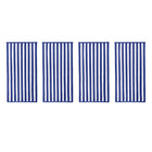 4pcs Striped Bath Towels 75x150cm Soft Absorbent Cotton Towels for Bathroom