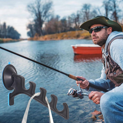 Fishing Rod Sucker Display Stand Rack Holder Storage Organizer Wall Mount Stand