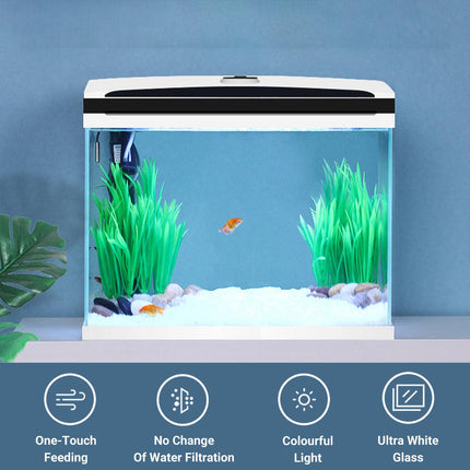 Intelligent Desktop Fish Tank Small Aquarium for Living Room Household Use