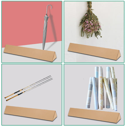 20pcs Triangular Carton Packing Box Express Mailing Box For Fragile Items