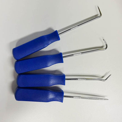 4PCS Car Pick&Hook Set O Ring Oil Seal Gasket Puller Remover Craft Hand Tool Au - Aimall