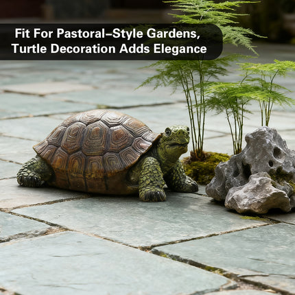 Simulation Turtle Ornaments Resin Craft for Home Office Tabletop Nautical Decor