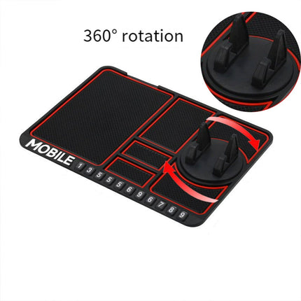 Car Mobile Phone Holder Dashboard Mount Mat Non Slip Grip Stand Anti-Slip Pad