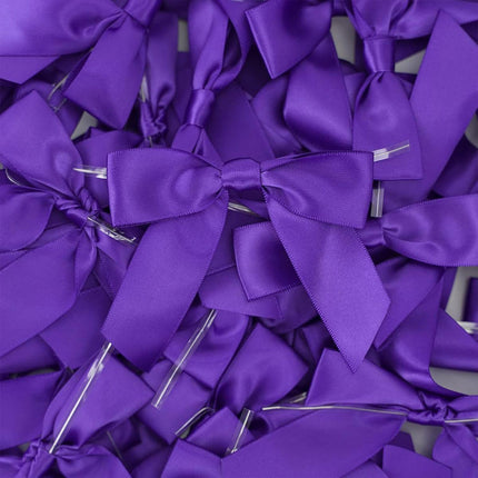 50pcs Bow Gift Packaging Sealing Tie Drawstring Baking Wrap Bag Decorative Ties