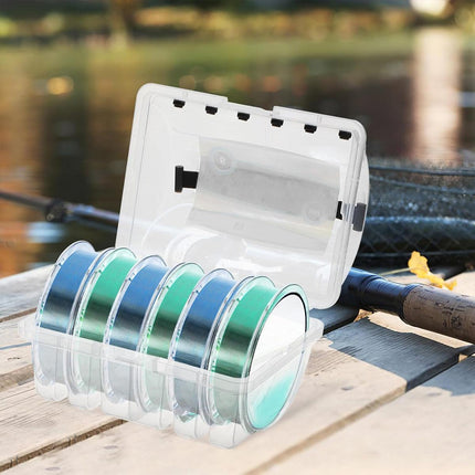Multifunctional Fishing Line Organizer Storage Box Tackle Management Holder