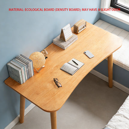 Rectangular Writing Desk 120cm White or Khaki for Home Office Study Laptop Use