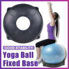 Yoga Ball Stabilizing Base Non Slip Fitness Accessory for Yoga Pilates Exercise