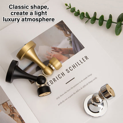 8 Colours Wall Mounted Door Stopper with Suction Catch Anti-Collision Design