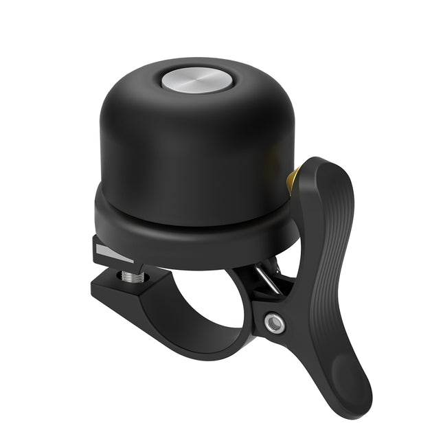 Black Bicycle Bell Crisp Sound Classic Bike Handlebar Ring Bell Accessory Use