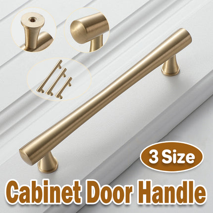 Cabinet Door Handle Set 3Sizes Black Drawer Wardrobe Pull Handle for Furniture