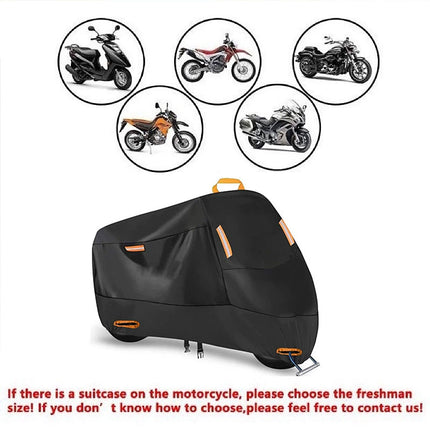 Motorcycle Cover Universal Waterproof Dustproof Bike Cover Outdoor Protection