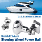 Yacht Steering Wheel Power Ball Grip Marine Accessory Hand Control Ball Grip
