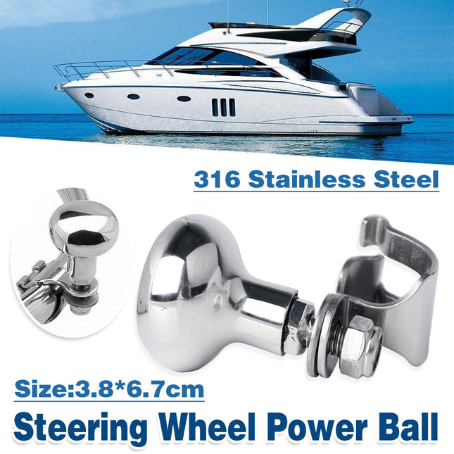 Yacht Steering Wheel Power Ball Grip Marine Accessory Hand Control Ball Grip