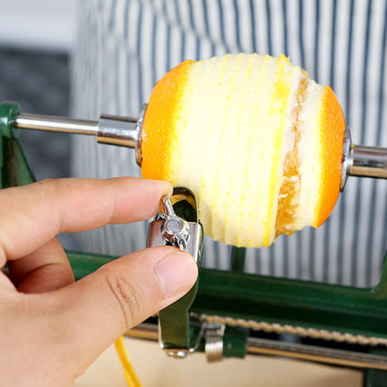 Adjustable Orange Peeler Tool Durable Non Slip Handle For Kitchen Fruit Peeling