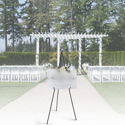 Adjustable Folding Easel Cross-Border New Style Metal Tripod Easel High Stability