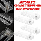 4pcs Supermarket Cigarette Pusher Acrylic Display Stand with Buckle Connector