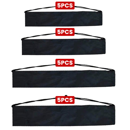 5 PCS Tripod Stand Lamp Stand Banner Polyester Drawstring Bag Foldable Portable