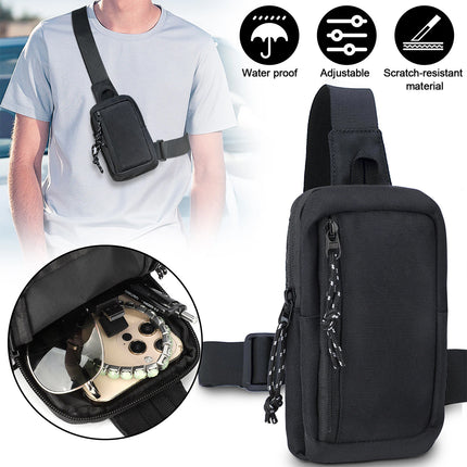 Mini Chest Bag Crossbody Bag Oxford Fabric Material Daily Casual Shopping Travel