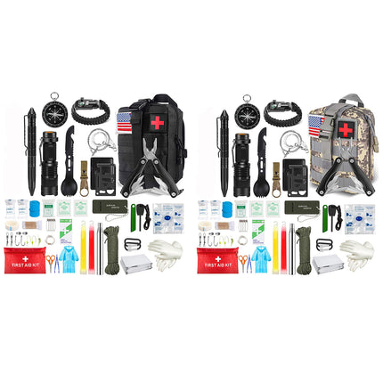 Outdoor Camping Adventure Multi-Function Survival Tool Set for Outdoor Emergency