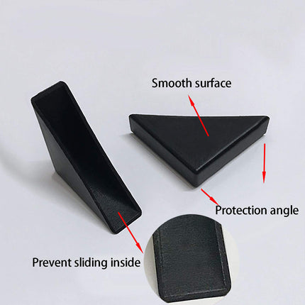 100PCS Glass Corner Protectors Easy to Use Durable for Windows Furniture Edges