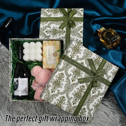 Green Gift Boxes 10pcs Birthday Favour Packaging Boxes Party Wedding Gift Wrap