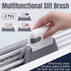 3pcs Window Groove Cleaning Brushes for Door Recess Dirt Remover Tool Set