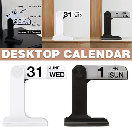 Creative Desktop Flip Calendar Table Calendar For Living Room Office Decorative