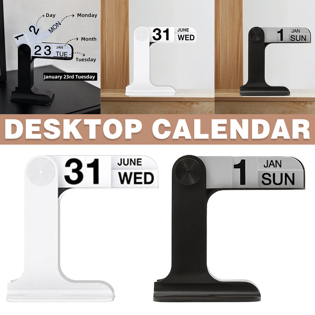 Creative Desktop Flip Calendar Table Calendar For Living Room Office Decorative