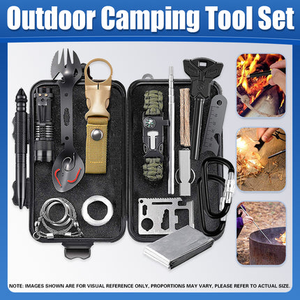 Outdoor Adventure Multi Function Camping Tool Set Portable Camping Hiking