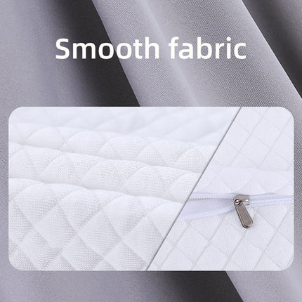 Memory Foam Neck Pillow Butterfly Contour Bolster 62 x 41cm Blue or Grey