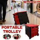 Portable Multi Function Foldable Trolley Case Telescopic Handle Wheels Luggage