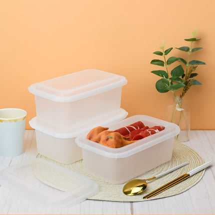 30PCS Disposable Takeout Lunch Box 1100ml Food-Grade PP Restaurant Home Delivery