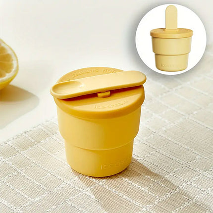 Silicone Ice Cube Moulds 2PCS Food Freezer Tray Set for Homemade Purees and Snacks