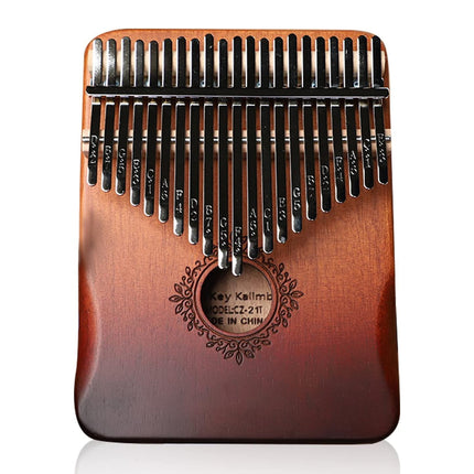 17-Key Beginner Thumb Piano Portable Instrument for Music Learning and Practice