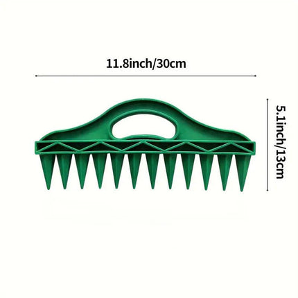 12 Hole Seeding Punch Vegetable Plant Seeder Tool for Garden Planting Soil Punch