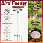 Outdoor Garden Bird Feeder Hanging Water Dispenser for Patio Balcony Wild Birds