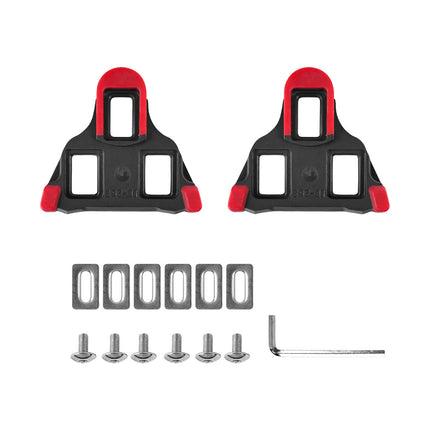 2 Pairs Bicycle Cycling Self Locking Pedals Lightweight Durable Anti-Slip