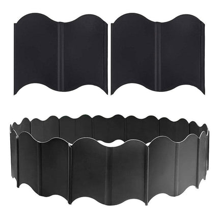 20PCS Garden Edging Fence Decorative Plastic Lawn Border Panels Landscaping