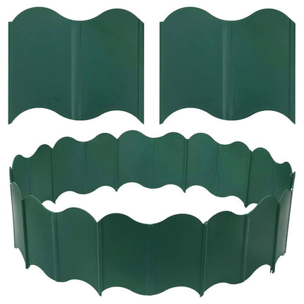 20PCS Garden Edging Fence Decorative Plastic Lawn Border Panels Landscaping