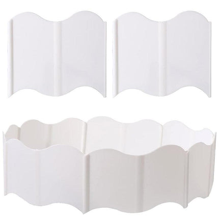 20PCS Garden Edging Fence Decorative Plastic Lawn Border Panels Landscaping